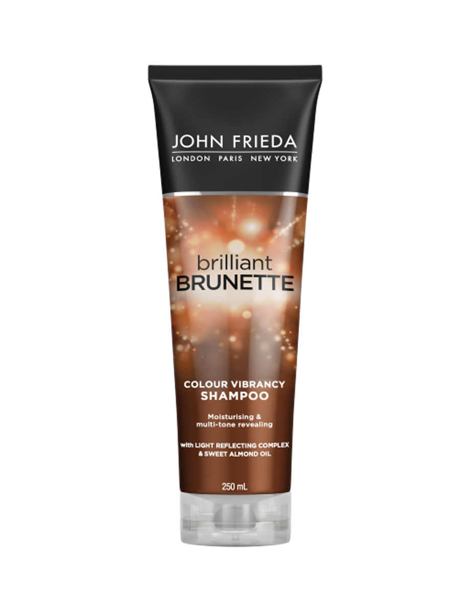 John Frieda Brilliant Brunette Colour Vibrancy Shampoo 250ml