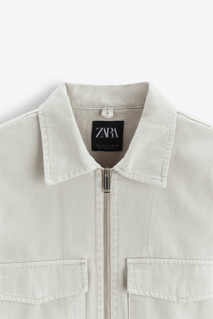 Zara Mens L/S Knitted Jacket 6917/418/711