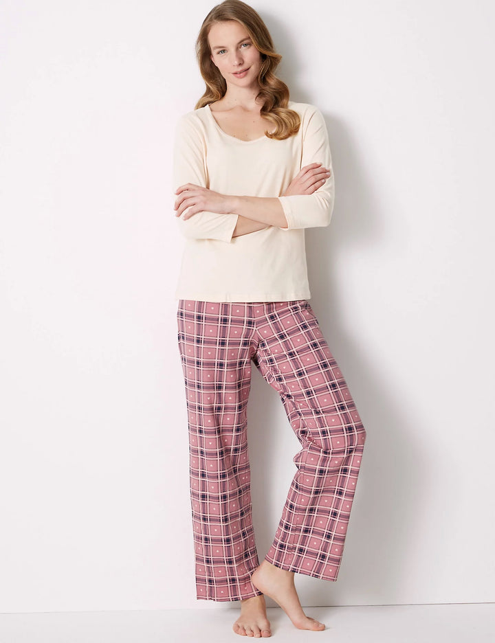 M&S Ladies Night Pajama Suit T37/4266F