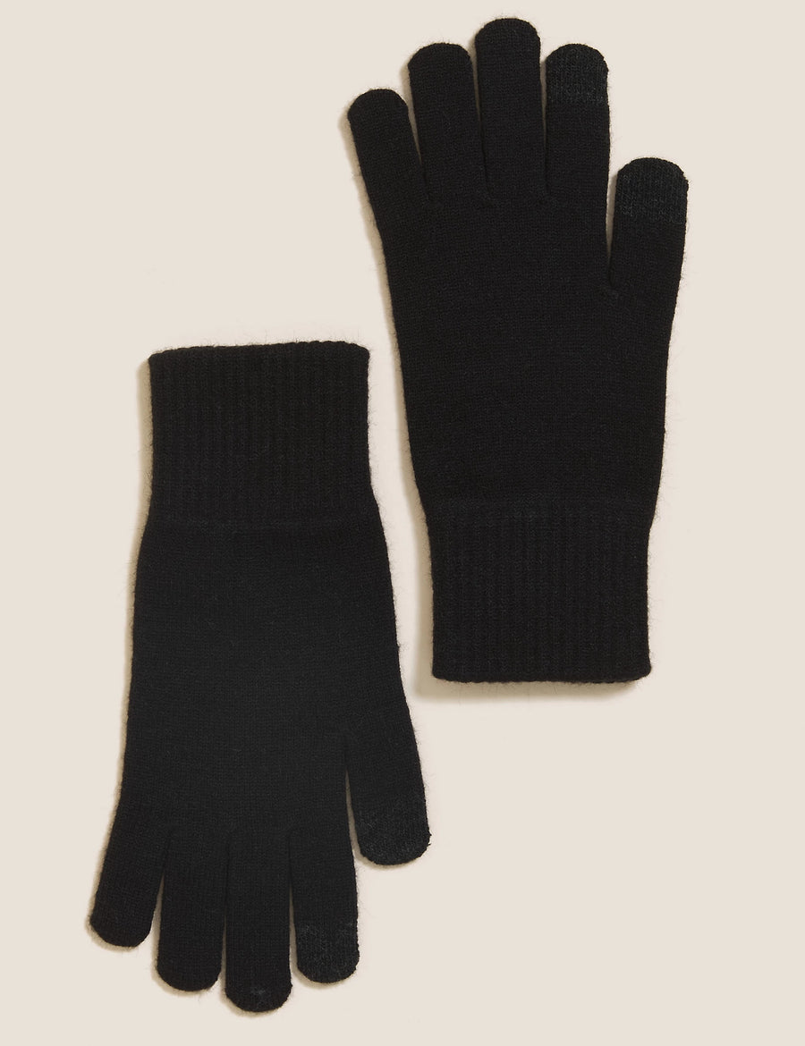 M&S Ladies Touch Screen Gloves T01/7001G