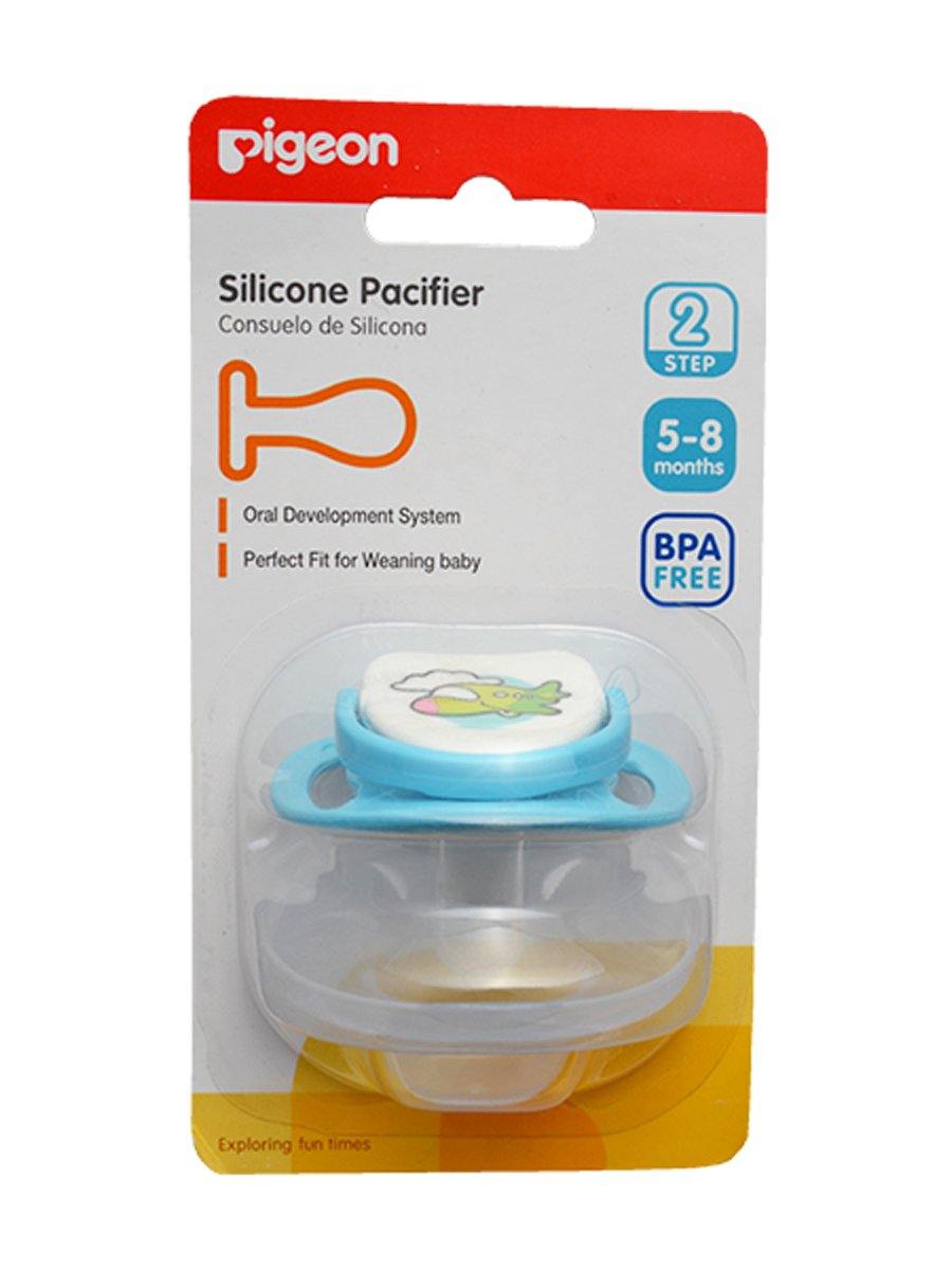 Pigeon Silicone Pacifier Soother 5-8 Mon