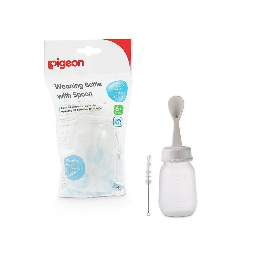 Pigeon Baby Weaning Bottle With Spoon D328 (A)