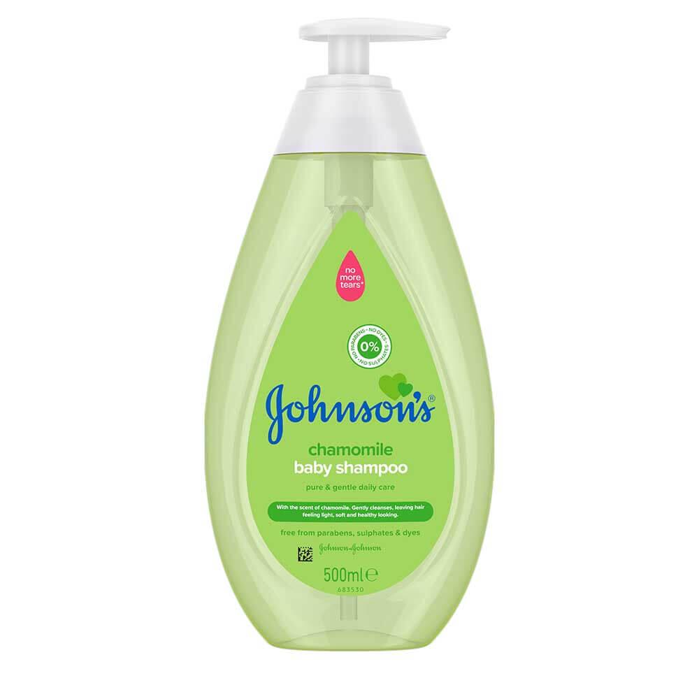 Johnson Baby Shampoo Chamomile 500ml Green