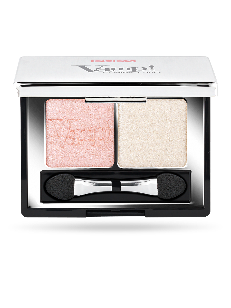 Pupa Vamp! Comp Duo Eyeshadow Duo Pure Color Full Pay-Off - Rose Perlage