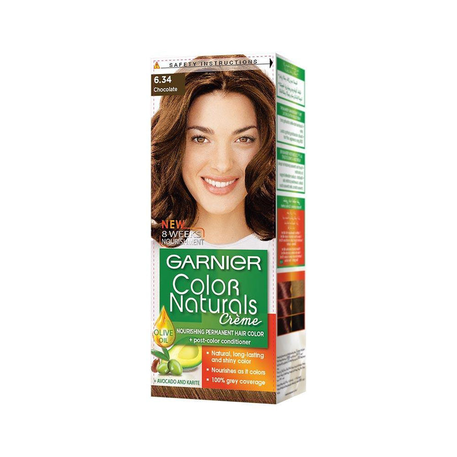Garnier HairColor Color Naturals No.6.34 (Choclate)