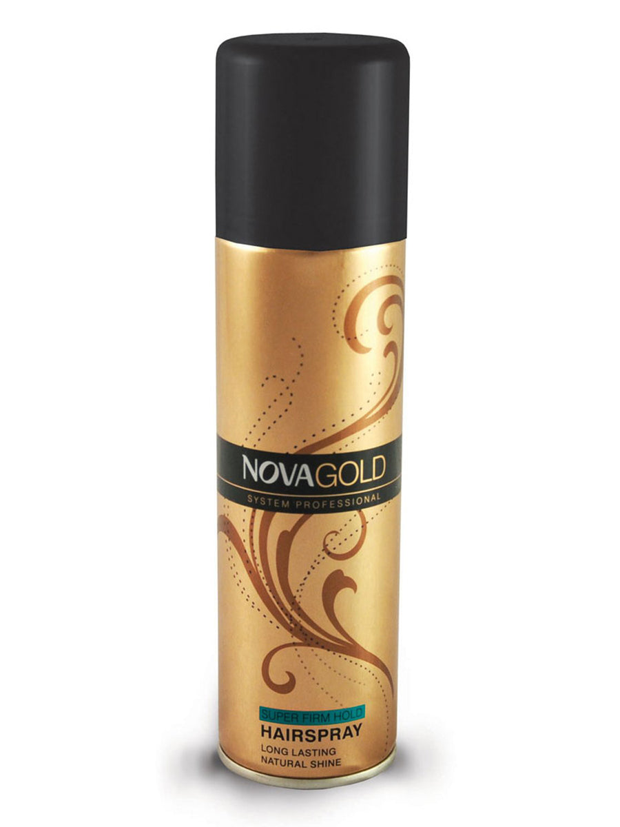 Nova Hair Spray Gold Super Firm Hold With Conditioner 200Ml