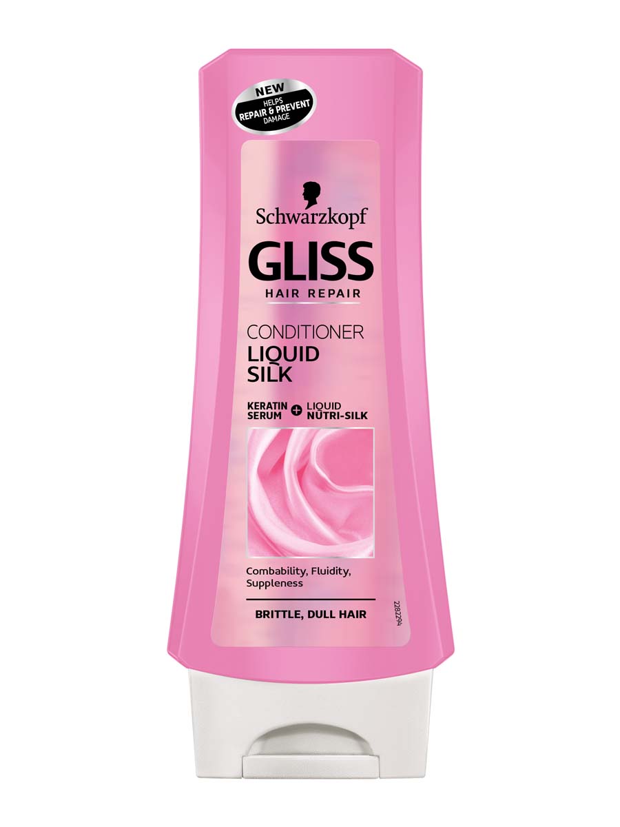 Schwarzkopf Conditioner Hair Repair Gliss Liquid Silk Gloss 200ml