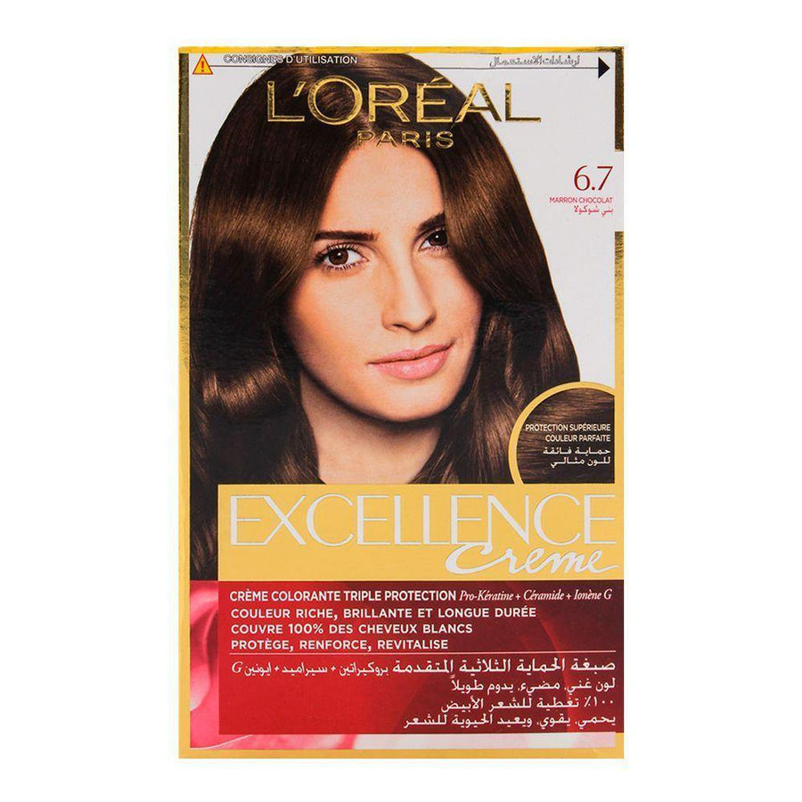 Loreal Excellence Creme Hair Color 6.7
