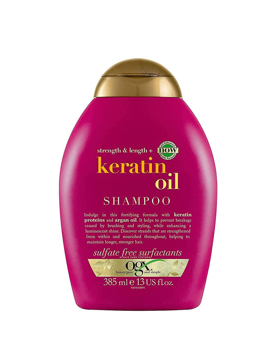 Ogx Strength & Length Keratin Oil Shampoo 385 Ml
