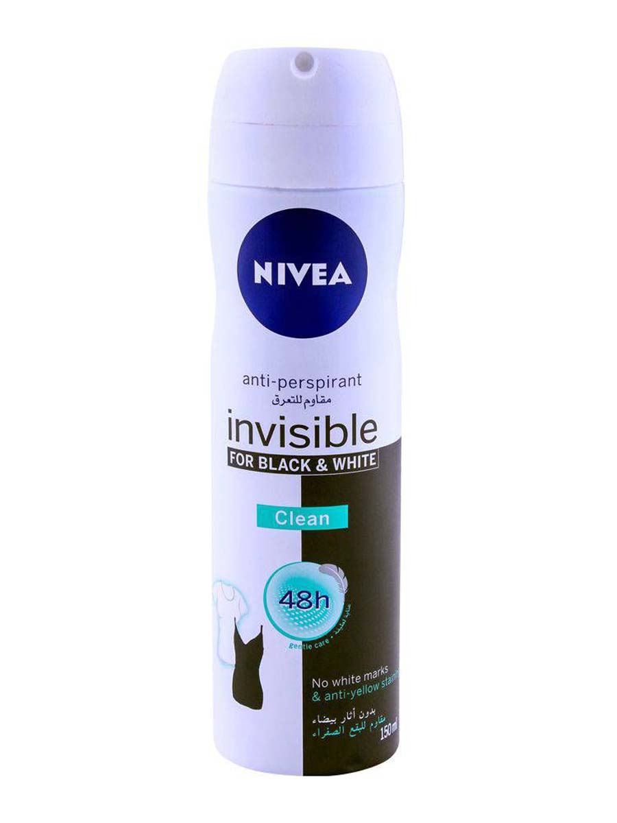 Nivea Men 48h Invisible Clean Deodorant 150ml
