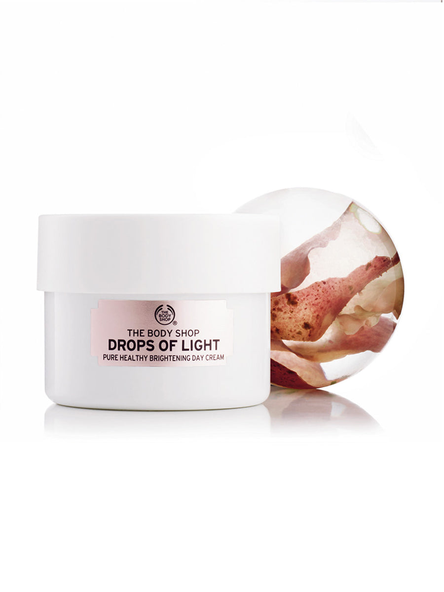 THE BODY SHOP DROPS OF LIGHT PURE HEALTHY BRIGHTENING DAY CREAM 50 ML
