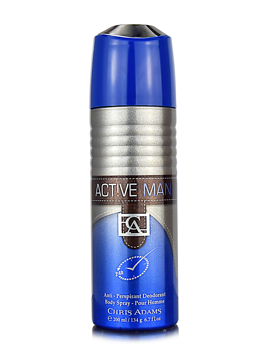 Chris Adams Body Spray Active Man 200ml
