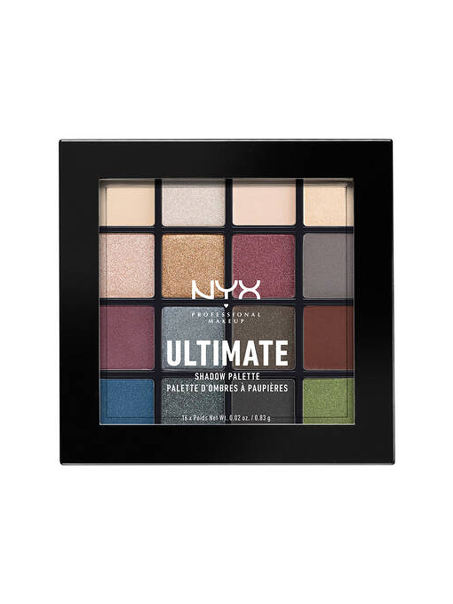 NYX Ultimate Multi Finish Shadow Palette USP 01 Smokey Highlight