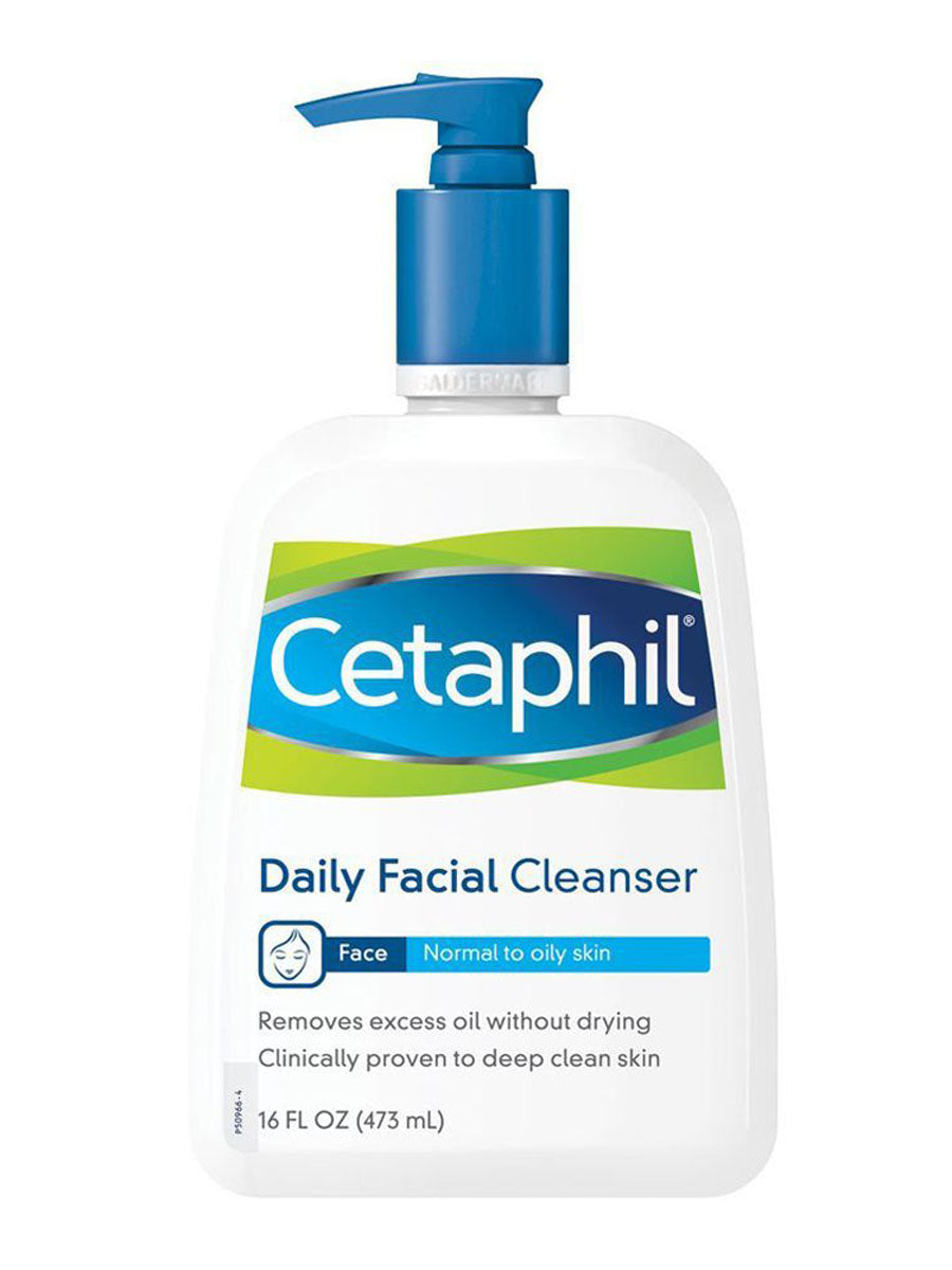 Cetaphil Daily Facial Cleanser Normal To Oily Skin 473ml