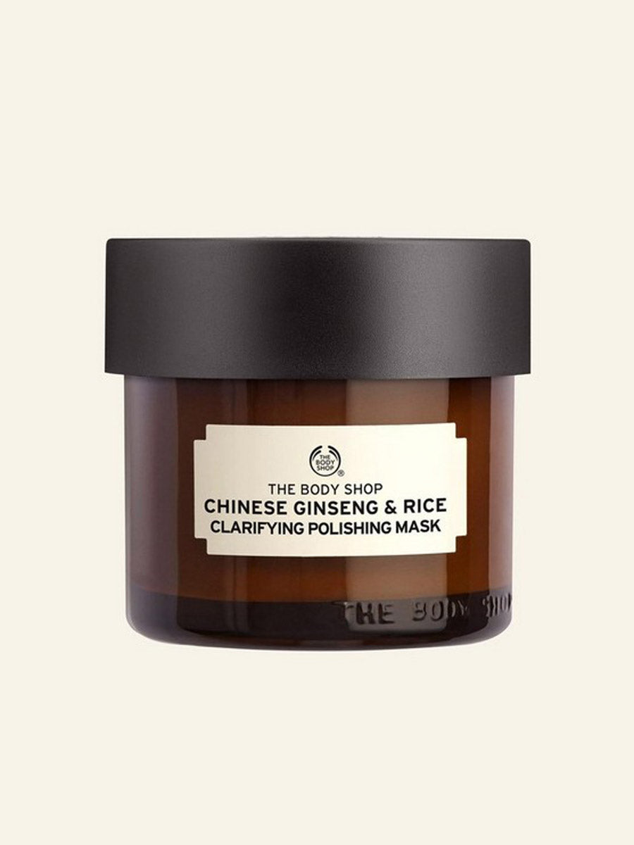 The Body Shop Clarifying Polishing Mask Chinese Ginseng & Rice 75ml