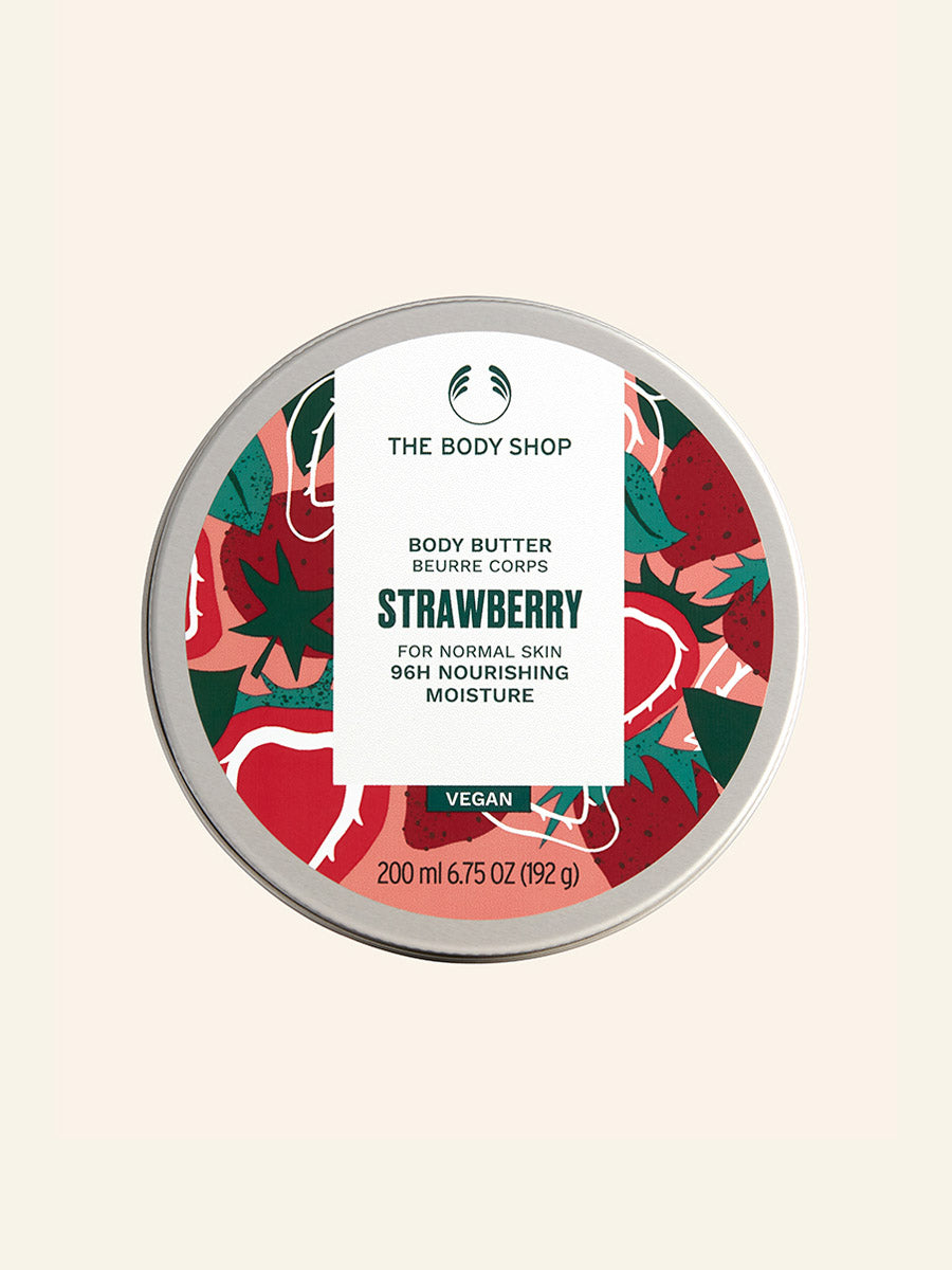 The Body Shop Body Butter Strawberry Vegan 200ml