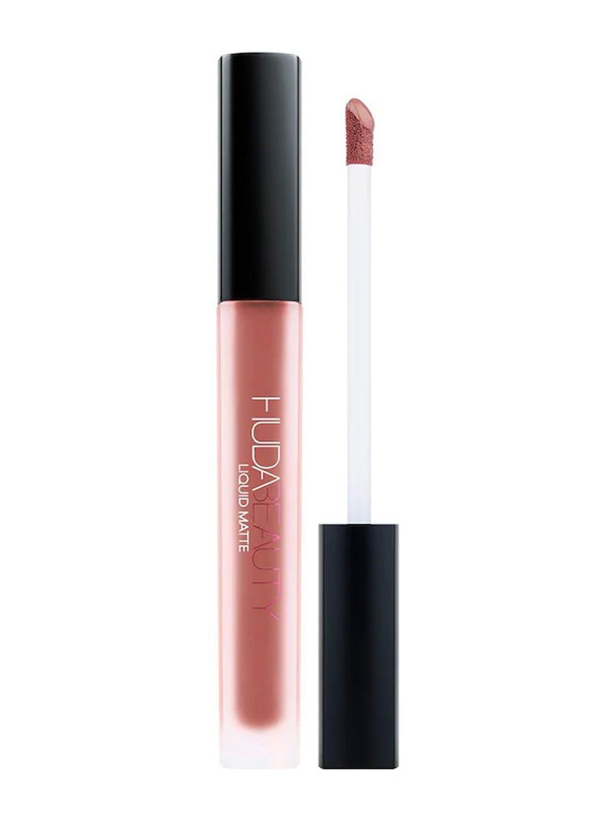 Huda Beauty Liquid Matte Transfer Proof Lipstick # BombShell