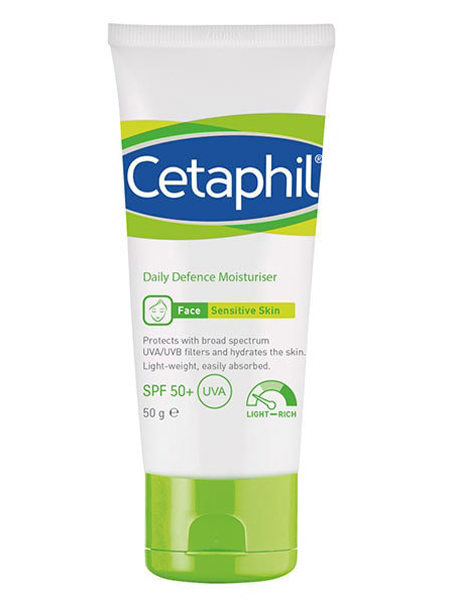 Cetaphil Daily Defense Moisturizer SPF50 50g For Sensitive Skin