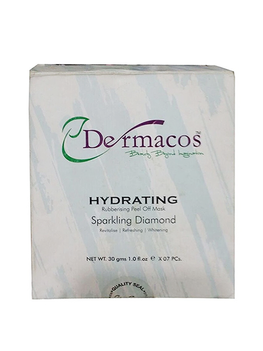Dermacos Hydrating Sparkling Diamond Rubberizing Peel Off Mask 30G