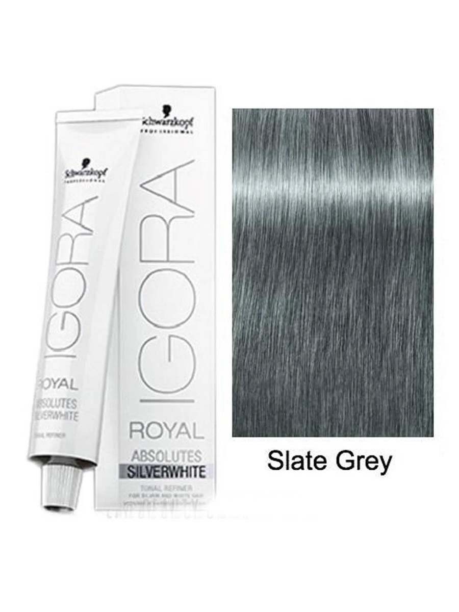 Schwarzkopf Hair Color Igora Royal Absolutes Slate Gray 60Ml