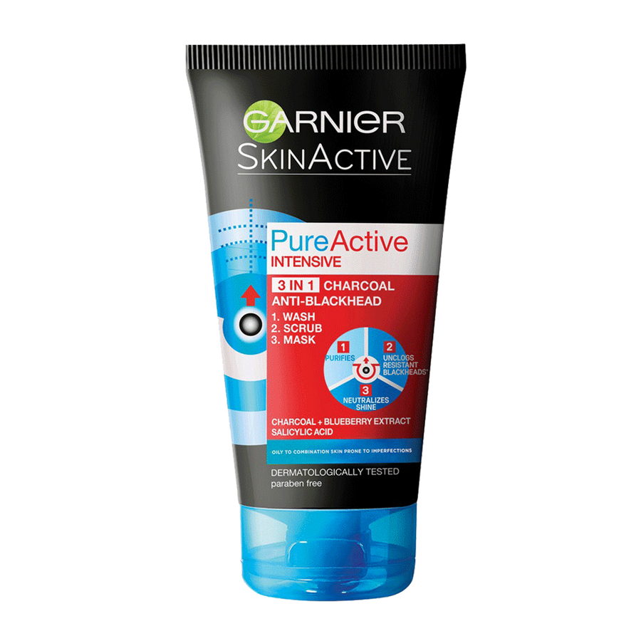 Garnier Skin Active Pure Active 3 In 1 50ml 94-0463