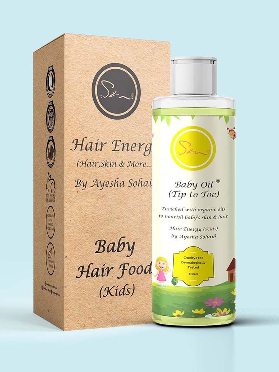 Hair Energy Baby Oil (Tip to Toe) 100ml