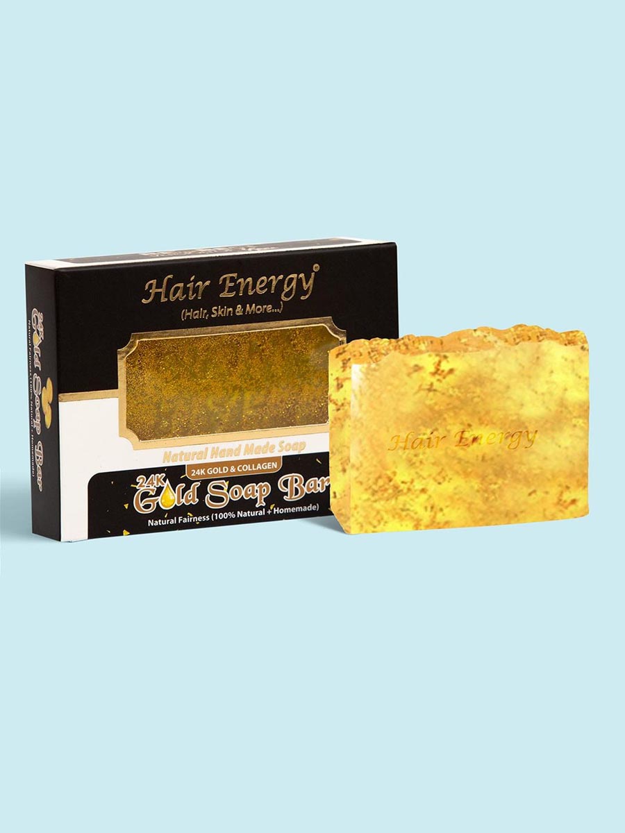 Hair Energy 24K Gold & Collagen Soap 85gm