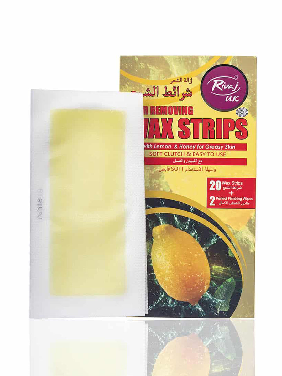 Rivaj Uk 20s Lemon & Honey Body Strips
