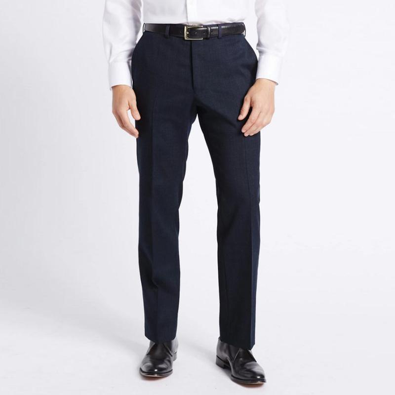 M&S Mens Formal Trouser Wool T15/2164