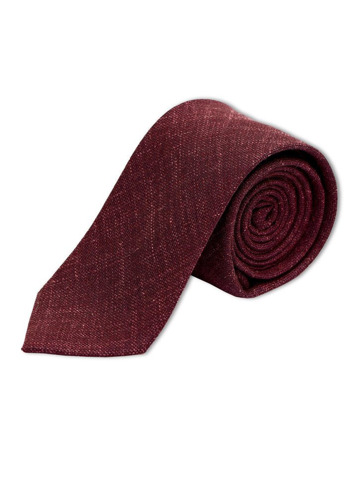 TM Lewin Mens (75%Wool15%Silk 10% Linen) Plain Tie 64658
