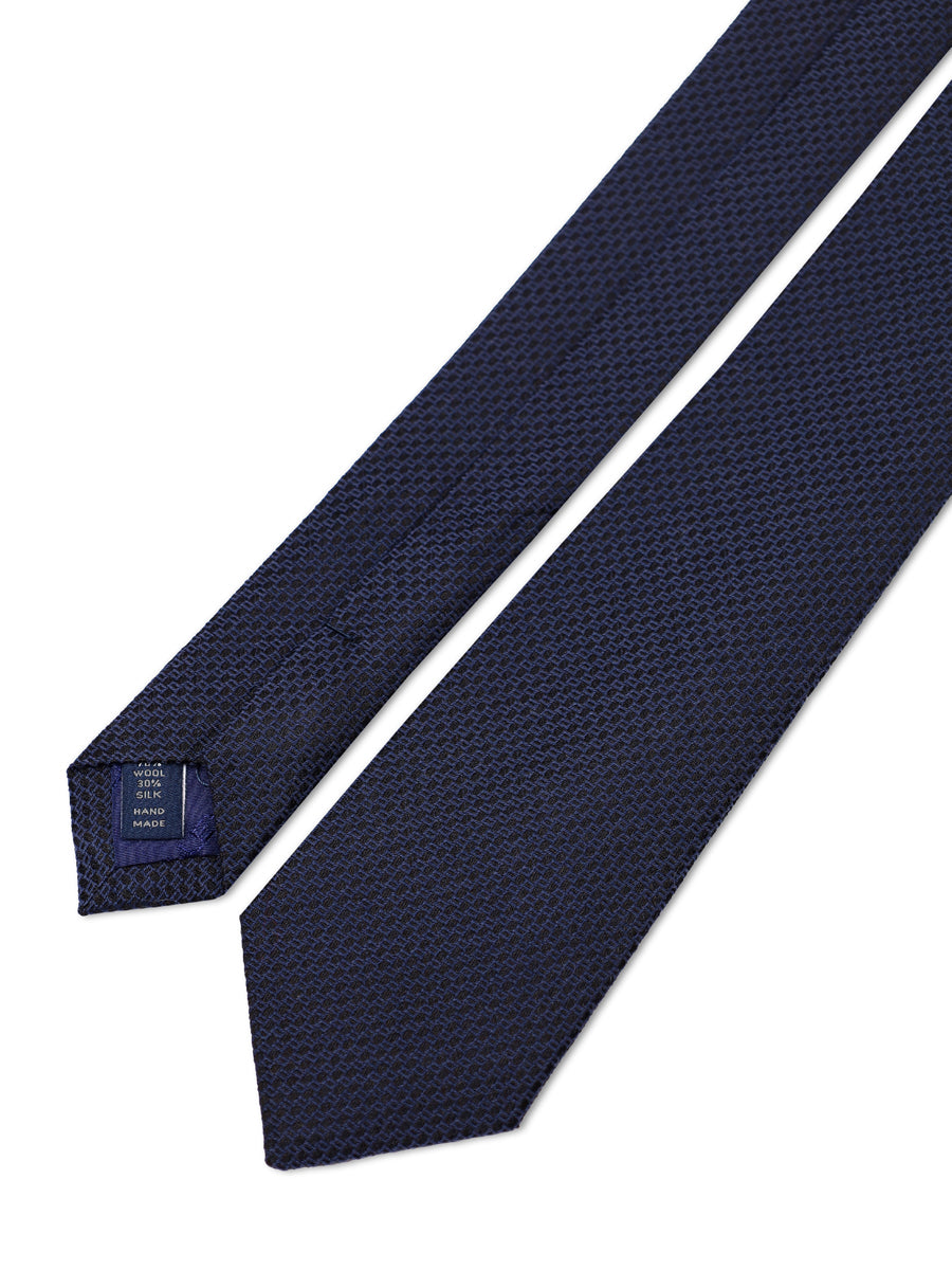 TM Lewin Mens (70%Wool 30%Silk) Plain Tie 61124