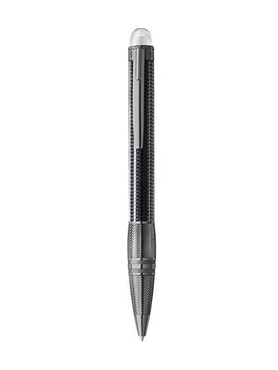 Montblanc Pen Carbon Silver Ball Pen