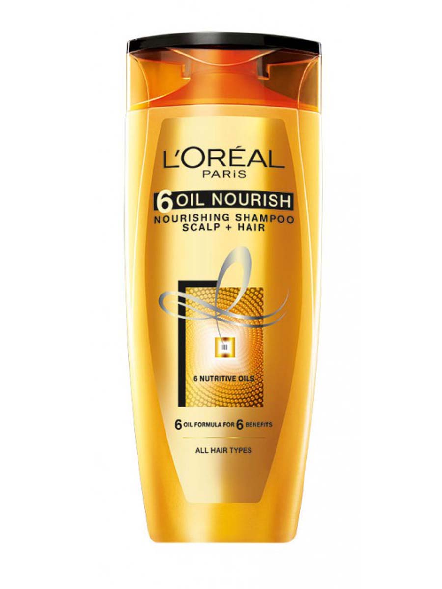 Loreal Paris 6 Oil Nourishing Shampoo Scalp + Hair 175ml