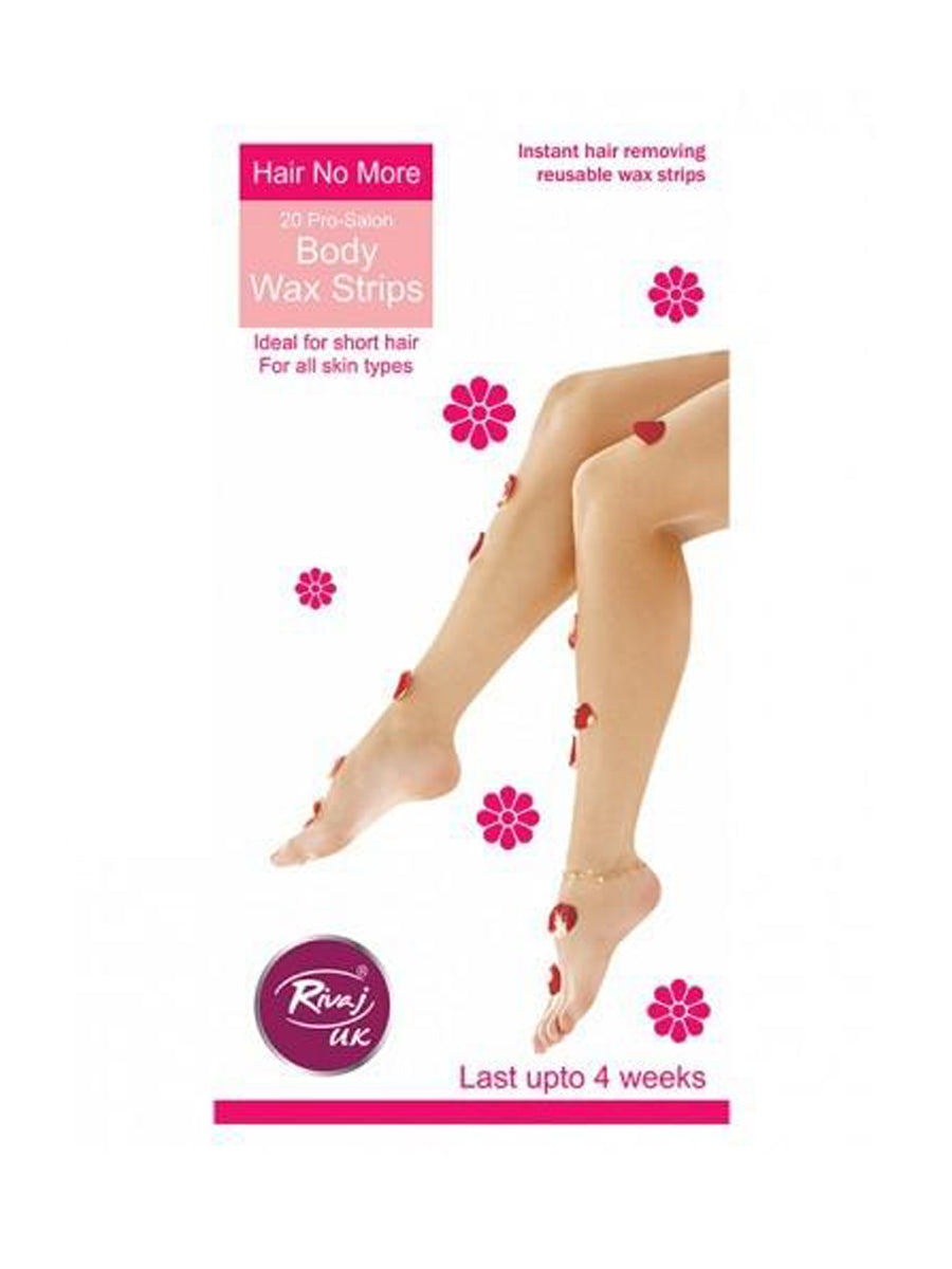Rivaj Uk So Soft 20 Pro-Salon Body Wax Strips