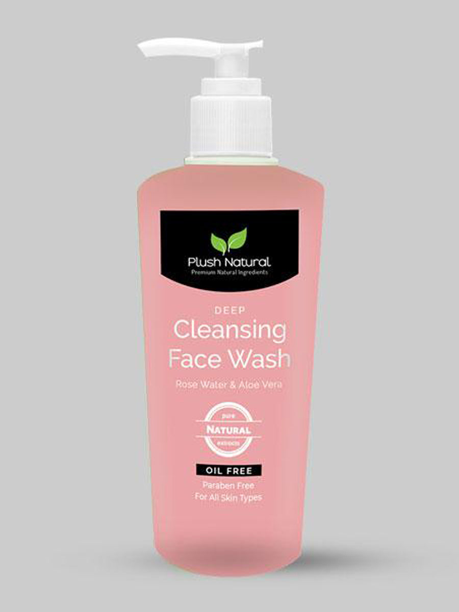 Plush Natural Deep Cleansing Face Wash 250ml