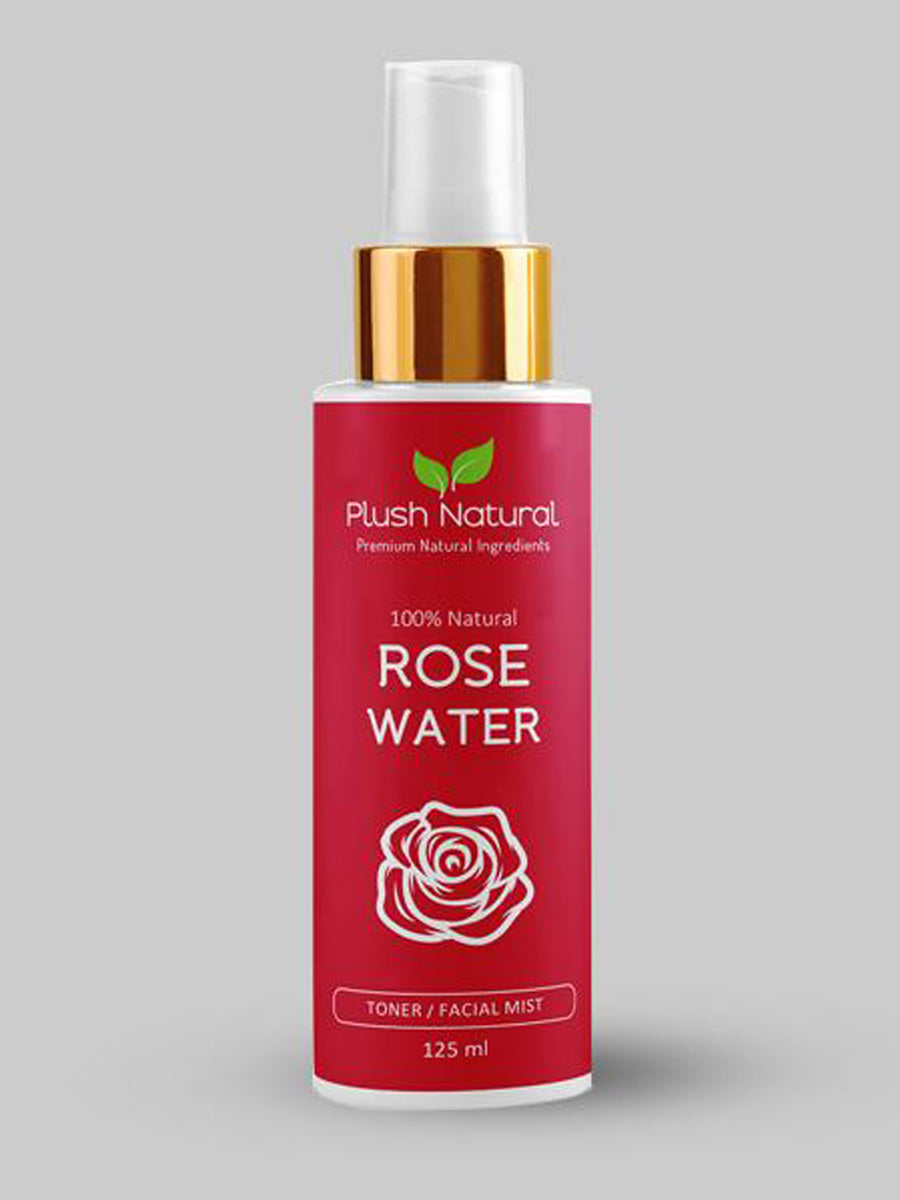 Plush Natural Rose Water 125ml