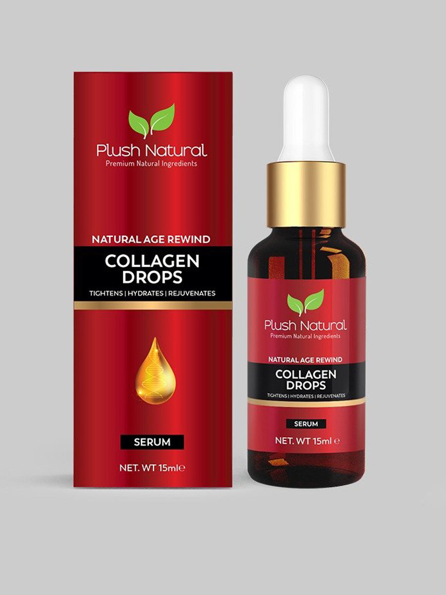Plush Natural Collagen Drops Serum (15Ml)
