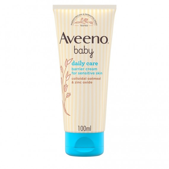 Aveeno Baby Daily Care Barrier Cream For Sensitive Skin 100ml (W-21)