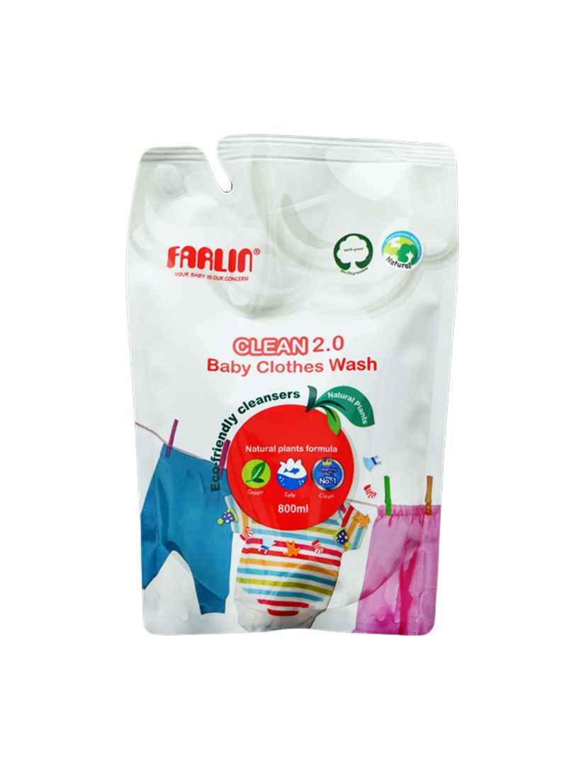 Farlin Baby Clothes Detergent Pouch 800ml CB-10005